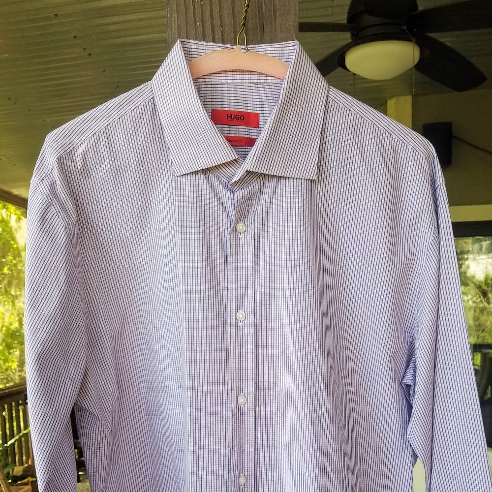 Hugo Boss Modern Fit Shirt - like new - 16.5 34/35